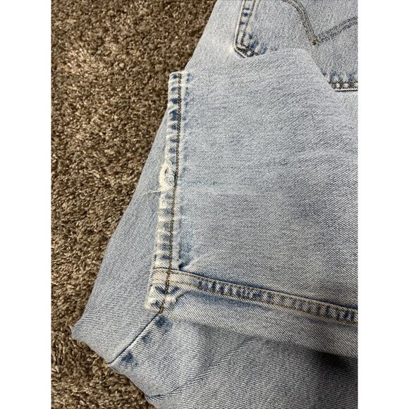Levis 550 Jeans Mens 46x32 Blue Relaxed Fit Big & Tall Denim Pants Zipper Fly - Picture 6 of 10